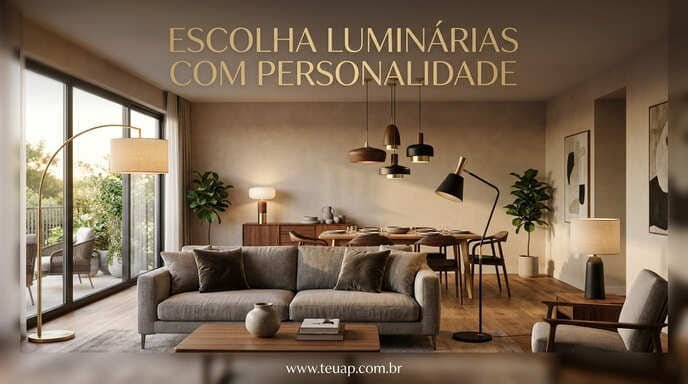 Escolha das luminárias