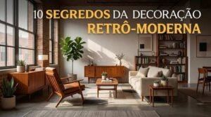 10 Segredos da Decoração Retrô-Moderna